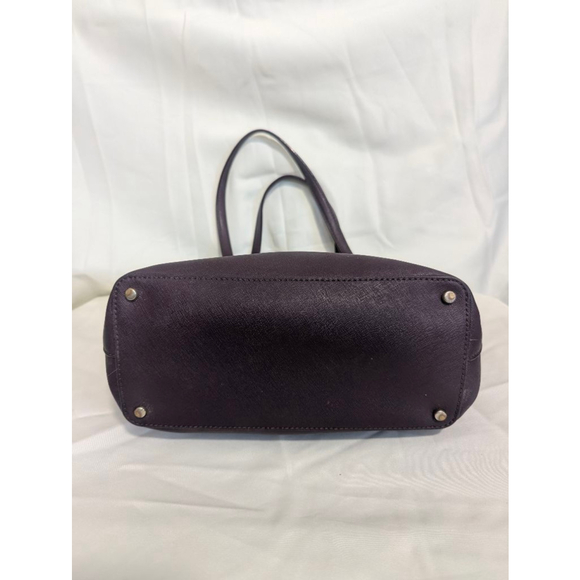 Kate Spade Dally Laurel Saffiano Leather Tote Plum Medium - Picture 9 of 16